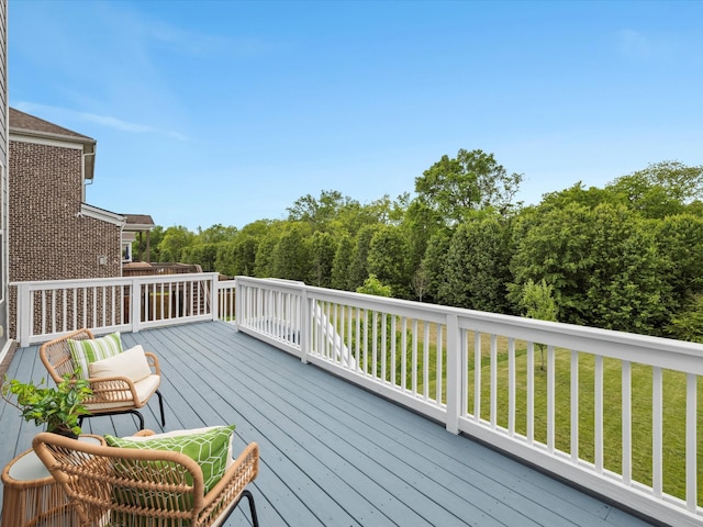 1068 Amelia Park Dr, Franklin, TN 37067 - wooden terrace featuring a lawn