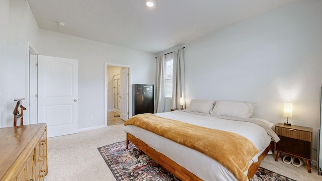 615 Pine Bloom Rd, Lebanon, TN 37087 - bedroom featuring baseboards, ensuite bath, and light colored carpet