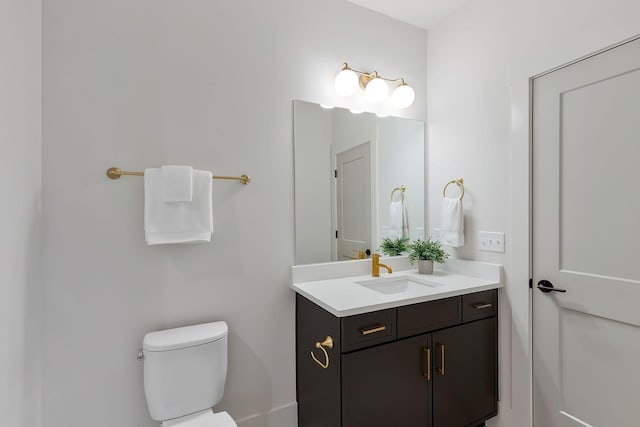620 Waco Dr Unit B, Nashville, TN 37209 - half bathroom featuring toilet and vanity