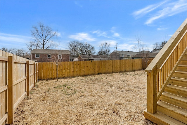 620 Waco Dr Unit B, Nashville, TN 37209 - view of yard with a fenced backyard