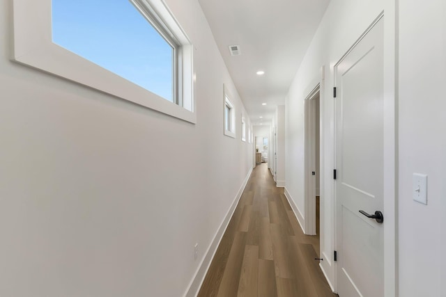 620 Waco Dr Unit B, Nashville, TN 37209 - corridor with wood finished floors, recessed lighting, and baseboards