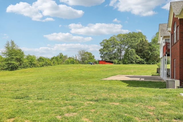 4025 Moore Hollow Rd, Woodlawn, TN 37191 - view of yard featuring central AC