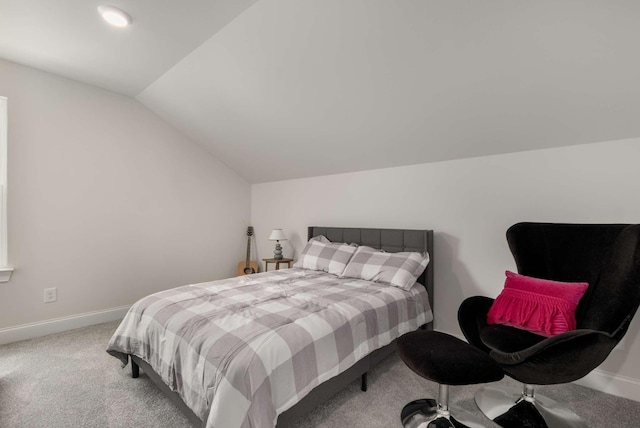 4372 Spregan Way, Smyrna, TN 37167 - bedroom featuring lofted ceiling, baseboards, and carpet floors