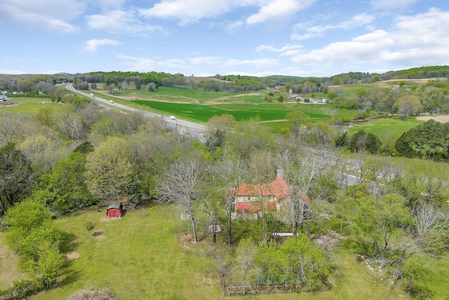 drone / aerial view