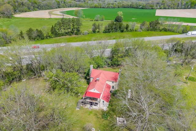 drone / aerial view