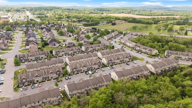 birds eye view of property featuring a residential view
