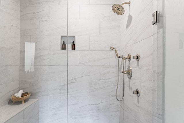 full bath featuring a stall shower