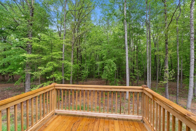 view of deck