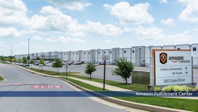 view of street with curbs and sidewalks