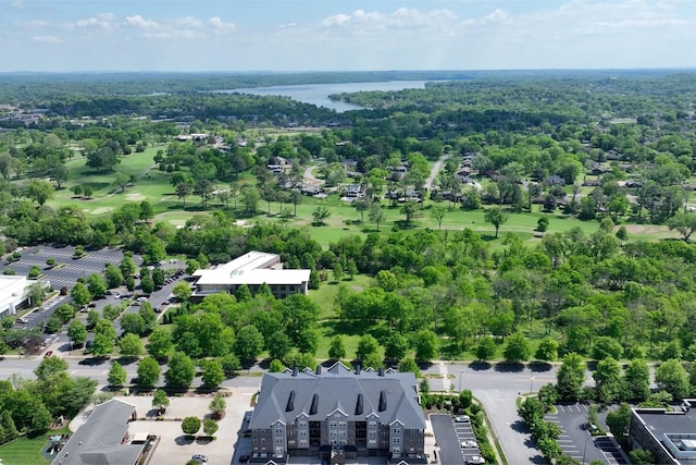 141 Saundersville Rd Unit 1305, Hendersonville, TN 37075 - drone / aerial view with golf course view and a water view