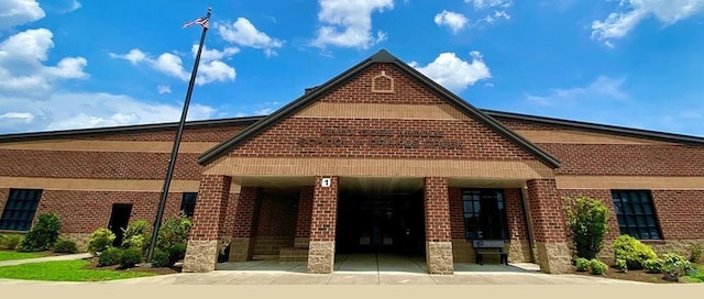 view of property