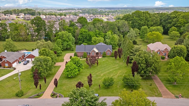 3668 Stonecreek Dr, Spring Hill, TN 37174 - drone / aerial view featuring a residential view