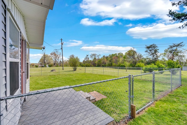 74 Farmer Rd, Crossville, TN 38571 - view of yard with a rural view and a fenced backyard