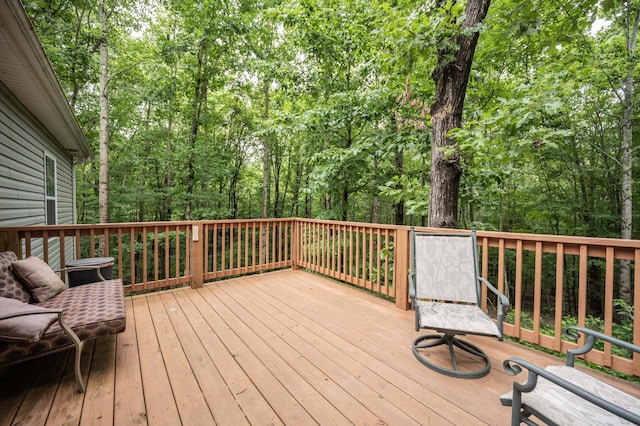 675 Hog Back Ridge Rd, Bethpage, TN 37022 - view of wooden deck