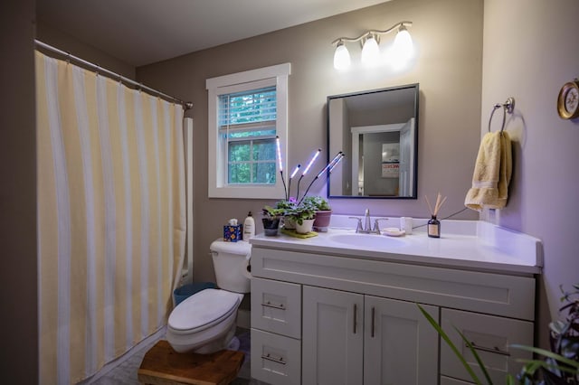675 Hog Back Ridge Rd, Bethpage, TN 37022 - full bathroom with vanity and a shower with shower curtain