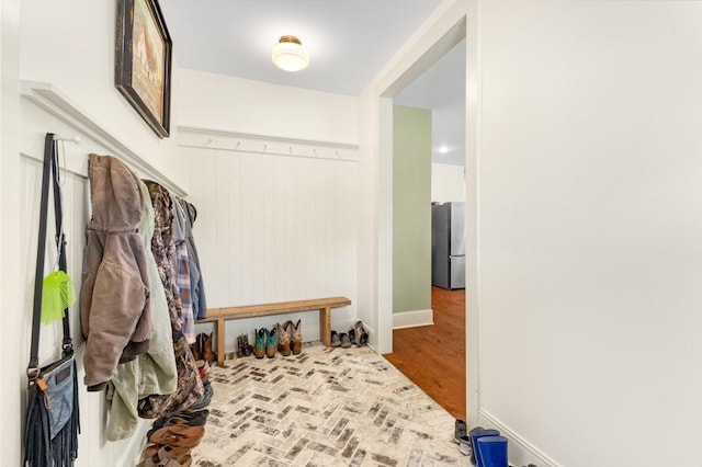 153 Lewis Rd, Morrison, TN 37357 - mudroom with baseboards and wood finished floors