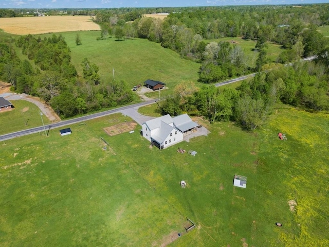 153 Lewis Rd, Morrison, TN 37357 - drone / aerial view with a rural view
