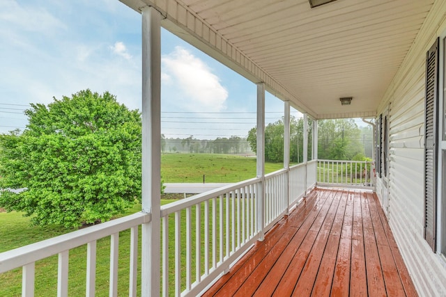 1368 Jason Cir, Ashland City, TN 37015 - deck featuring covered porch and a yard
