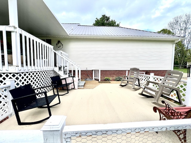 view of patio