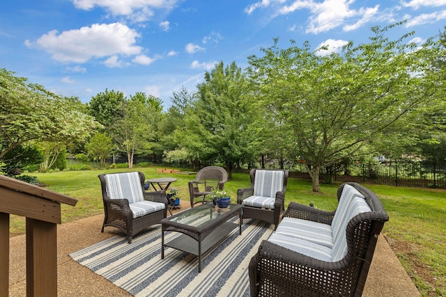 1004 Sattui Ct, Franklin, TN 37064 - view of patio featuring view of scattered trees