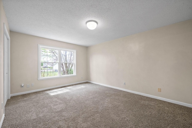 3844 Marla Cir, Clarksville, TN 37042 - carpeted empty room featuring a textured ceiling and baseboards