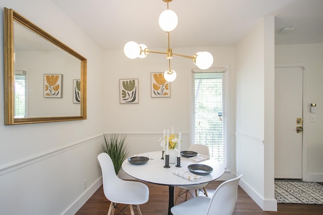 3901 Whitland Ave # 11, Nashville, TN 37205 - dining space featuring wood finished floors and baseboards