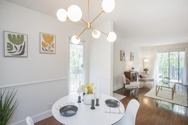 3901 Whitland Ave # 11, Nashville, TN 37205 - dining room featuring hardwood / wood-style flooring and baseboards