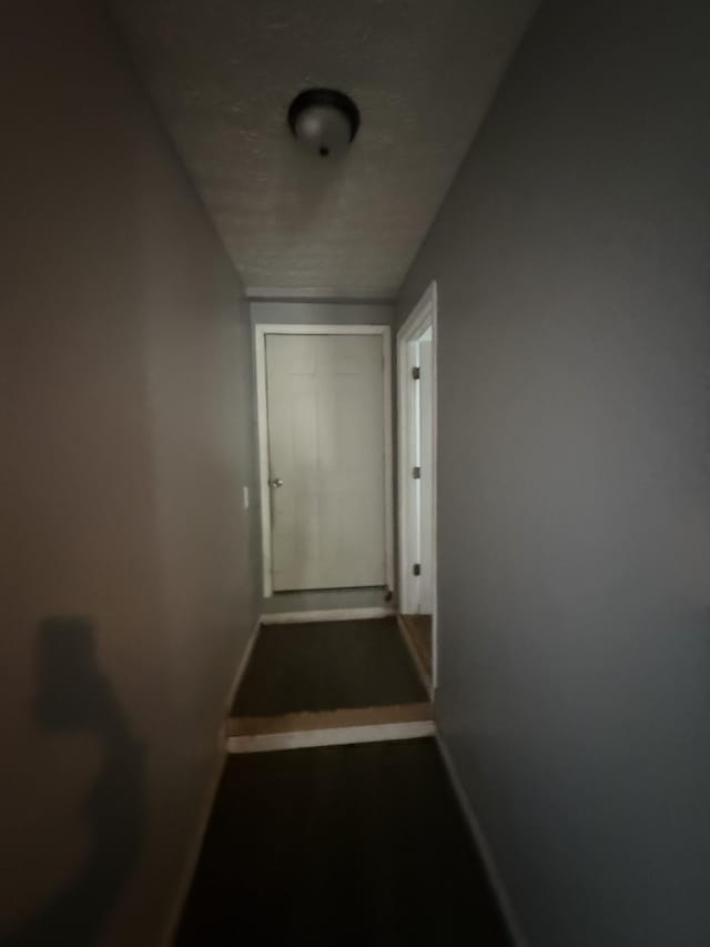 corridor with baseboards