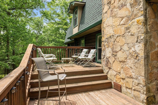 209 Green Valley Blvd, Franklin, TN 37064 - view of wooden terrace