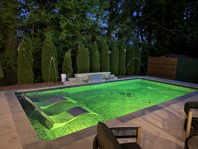 3715 Ivanora Dr, Spring Hill, TN 37174 - pool featuring a patio