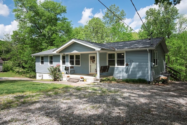 5070 Ridge Rd, Joelton, TN 37080 - single story home featuring roof with shingles and covered porch