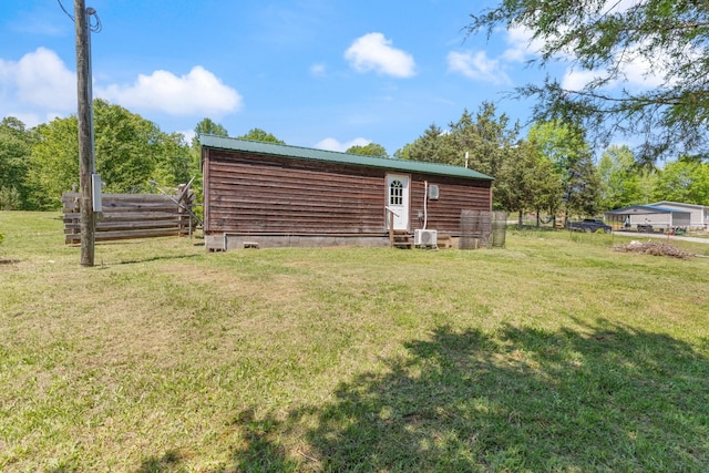 10931 Beechcraft Rd, Bon Aqua, TN 37025 - view of outbuilding with fence and entry steps