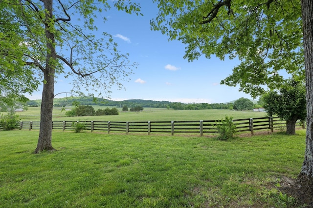 1494 Grant Rd, Watertown, TN 37184 - view of yard with fence and a rural view