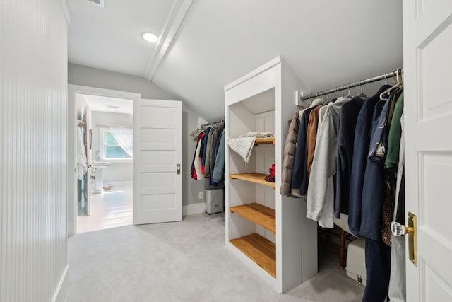 1494 Grant Rd, Watertown, TN 37184 - spacious closet with carpet flooring and lofted ceiling