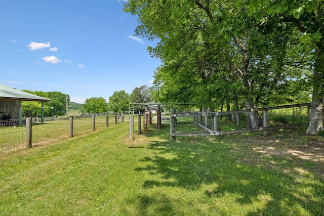 1494 Grant Rd, Watertown, TN 37184 - view of yard featuring fence and a rural view