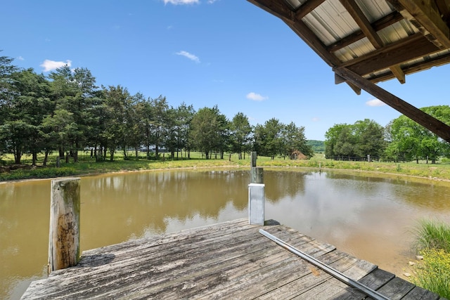 1494 Grant Rd, Watertown, TN 37184 - dock area featuring a water view