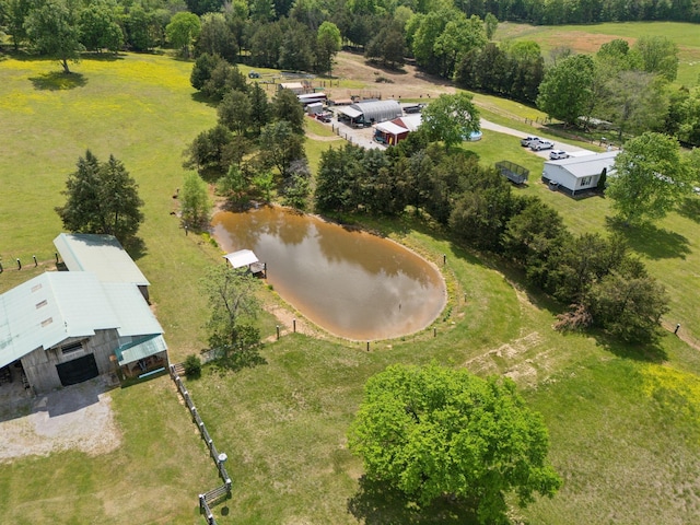 1494 Grant Rd, Watertown, TN 37184 - bird's eye view with a water view