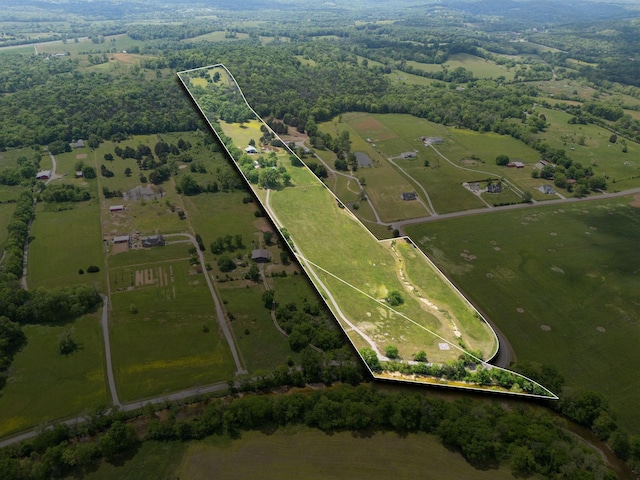 1494 Grant Rd, Watertown, TN 37184 - birds eye view of property featuring a rural view