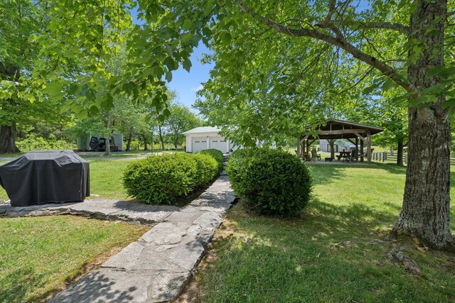 1494 Grant Rd, Watertown, TN 37184 - view of yard featuring a gazebo