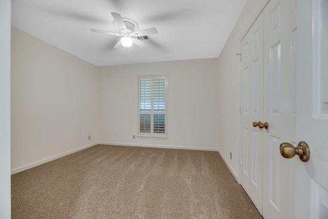 1202 General George Patton Rd, Nashville, TN 37221 - carpeted spare room with a ceiling fan, visible vents, and baseboards