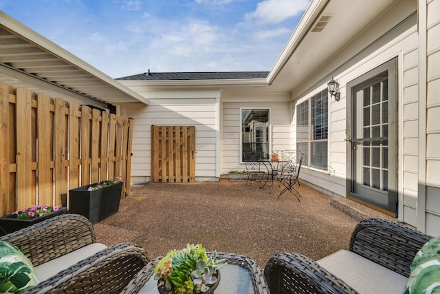 1202 General George Patton Rd, Nashville, TN 37221 - view of patio / terrace with fence