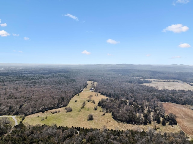 aerial view with a view of trees