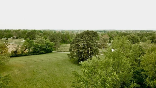 aerial view with a view of trees