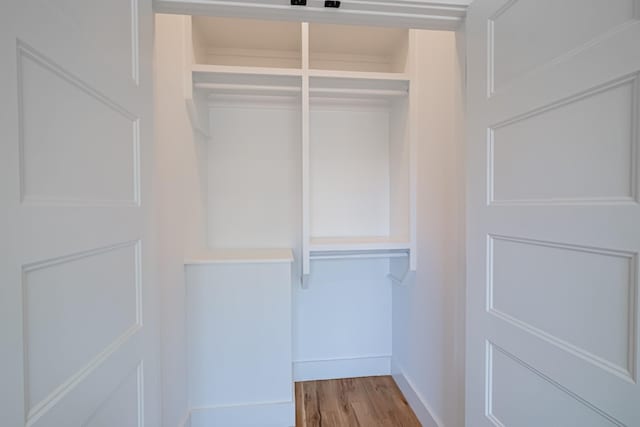 view of closet