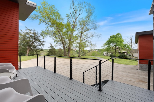 view of deck