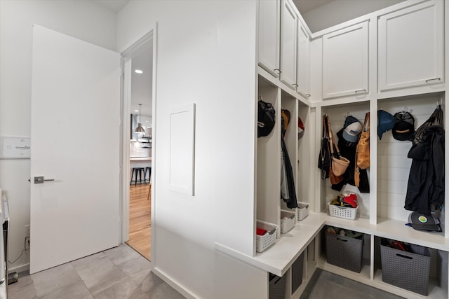 view of mudroom