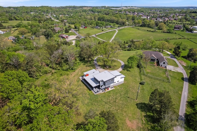 drone / aerial view