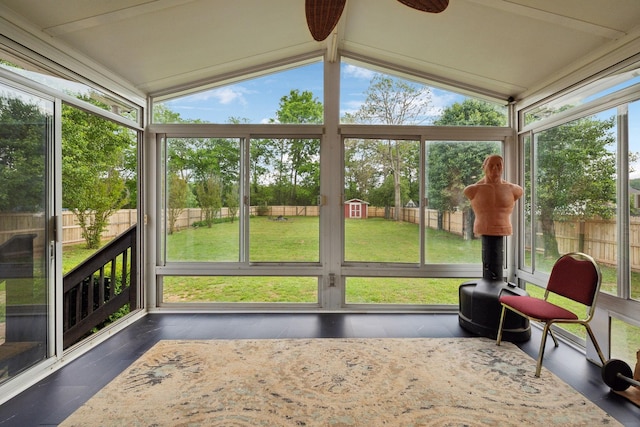 108 Braley Ct, Murfreesboro, TN 37129 - sunroom featuring lofted ceiling and wood finished floors