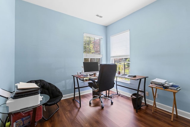 1320 Autumn Springs Ln, Old Hickory, TN 37138 - office space featuring wood finished floors and baseboards