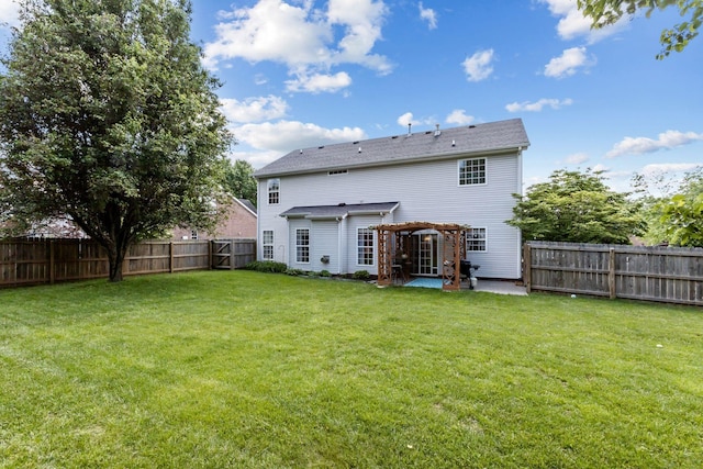 1320 Autumn Springs Ln, Old Hickory, TN 37138 - back of house with a pergola and a patio area